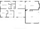 Detailed floor plan featuring primary bedroom, kitchen, living room, dining room, two baths, and two additional bedrooms at 7180 W Sacramento Dr, Greenfield, IN 46140