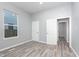 Clean bedroom with a large window providing plenty of natural light at 838 N Tacoma Ave, Indianapolis, IN 46201
