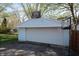Two car garage with basketball hoops at 10360 Wilson Rd, Brownsburg, IN 46112