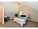 Cozy bedroom with neutral walls, carpet and matching lamps at 106 S Wayburn St, Indianapolis, IN 46229