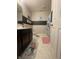 Charming bathroom with decorated walls, colorful decor and marble floors at 11726 Zander Dr, Indianapolis, IN 46235