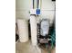 This home is equipped with a water filtration and treatment system to help maintain water quality at 1387 W Furry Rd, Fountaintown, IN 46130