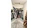 Walk-in closet with hanging racks and shelving for ample storage space at 18017 Gasparilla Ct, Westfield, IN 46062