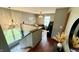 Relaxing living space with large windows, modern lighting, and neutral colors at 18017 Gasparilla Ct, Westfield, IN 46062