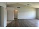 Spacious living room featuring laminate floors and neutral paint at 1959 Crystal Bay East Dr, Plainfield, IN 46168
