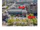 Aerial view of property highlighting ample parking and proximity to downtown amenities at 226 N Cleveland St # 226C, Indianapolis, IN 46204