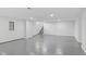 Large unfinished basement with stairs and a storage closet at 2833 Hervey St, Indianapolis, IN 46203