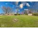 Expansive backyard offering ample space for recreation and outdoor activities in a peaceful setting at 3303 Busy Bee Ln, Indianapolis, IN 46227