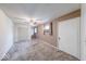Bedroom featuring carpet flooring, neutral paint colors, an AC unit, and a double door closet at 3303 Busy Bee Ln, Indianapolis, IN 46227