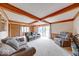 Large living room showcasing natural light and comfortable seating at 3303 Busy Bee Ln, Indianapolis, IN 46227