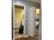 Open laundry room with utility sink to the left and washer/dryer to the right at 3389 Grant Ct, Columbus, IN 47203