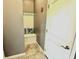 Functional mud room with built-in bench, storage, and convenient access to the outdoors at 3389 Grant Ct, Columbus, IN 47203