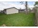 Expansive backyard perfect for outdoor activities, gardening, and Gathering gatherings at 419 W Osage St, Greenfield, IN 46140