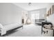 Cozy bedroom with crib, toddler bed, and ample space for play, creating a comforting environment at 496 Bridgemont Ln, Carmel, IN 46032