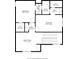 Upstairs floor plan featuring bedrooms, bathrooms, walk in closets and a Gathering room at 496 Bridgemont Ln, Carmel, IN 46032