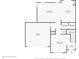 Detailed floor plan of the first floor, showcasing the layout of the living room, kitchen, and dining area at 621 Sonoma Ln, Greenfield, IN 46140