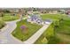 Aerial view of beautiful home in a well-maintained neighborhood at 6519 Rothchild Blvd, Indianapolis, IN 46278