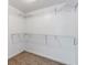 A walk-in closet provides ample storage with shelving for organization at 6519 Rothchild Blvd, Indianapolis, IN 46278