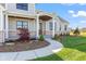 Charming home with inviting walkway leading to a covered front porch at 8083 Easton Ln, Zionsville, IN 46077