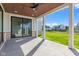 Outdoor patio showcasing a covered seating area, sturdy support beams, and ample natural light at 8083 Easton Ln, Zionsville, IN 46077