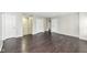 Large bedroom featuring hardwood floors and neutral paint at 10362 Delphi Ct, Fishers, IN 46038