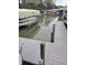 Modern boat dock featuring composite decking, providing a durable and low-maintenance waterfront experience at 11264 Fonthill Dr, Indianapolis, IN 46236