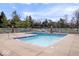 Inviting community swimming pool with clear blue water and ample lounge space at 11264 Fonthill Dr, Indianapolis, IN 46236