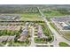 Aerial shot of a well-planned community featuring green spaces and easy commutes at 1361 Trescott Dr, Westfield, IN 46074