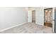 Bright bedroom with a carpet floor, closet, and access to a bathroom at 17066 Cole Evans Dr, Noblesville, IN 46060