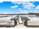 Waterfront property featuring private docks and boat slips available exclusively for residents at 20971 Shoreline Ct # 306, Noblesville, IN 46062