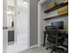 View of office space, featuring a work area and bathroom at 2225 Alabama St, Indianapolis, IN 46205