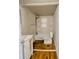 View of a bathroom with a sink, toilet, and shower/tub combination at 2349 Indianapolis Ave, Indianapolis, IN 46208