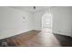 Cozy living room featuring hardwood floors and neutral-colored walls, ready for your personal touch at 2349 Indianapolis Ave, Indianapolis, IN 46208