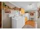 Well-equipped laundry room featuring a washer and dryer with plenty of room at 403 N Red Gold Dr, Trafalgar, IN 46181