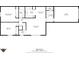 Detailed floor plan showcasing the layout of the home with labeled rooms and dimensions at 4464 Four Seasons Cir, Indianapolis, IN 46226