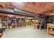 Unfinished basement offering ample storage space and possibilities at 4541 Greenthread Ct, Zionsville, IN 46077