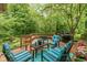 Inviting deck area with outdoor seating, perfect for entertaining at 4541 Greenthread Ct, Zionsville, IN 46077