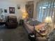 Comfortable living room showcasing relaxed seating, decor, and cozy lighting at 518 N Grant St, Lebanon, IN 46052