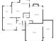 Floorplan featuring office, dining room, kitchen, living room and garage at 5624 Ottawa Pass, Carmel, IN 46033
