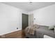 Comfortable bedroom featuring hardwood floors, and neutral walls at 6223 N Parker Ave, Indianapolis, IN 46220