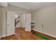 Bonus room features a built-in bench with drawers and shelving at 9319 Oak Knoll Ln, Fishers, IN 46037