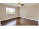 Neutral bedroom featuring hardwood floors and lots of natural light at 1043 E Castle Ave, Indianapolis, IN 46227