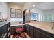 Convenient office space with sink and custom built-ins at 10919 Brigantine Dr, Indianapolis, IN 46256