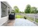 Outdoor wooden deck area with barbecue grill and furniture, great for gatherings at 10982 Gate Cir, Fishers, IN 46038