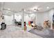 Spacious basement with luxury vinyl plank floors, neutral walls, and recessed lighting at 1122 Mill Run Dr, Noblesville, IN 46062