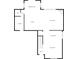 Detailed floor plan showing the layout of the home including kitchen, living, and dining areas at 11327 Guy St, Fishers, IN 46038