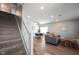 Inviting living room with comfortable seating, and open floor plan at 11327 Guy St, Fishers, IN 46038