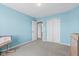 Spacious bedroom with double closets, ample natural light and neutral walls at 11651 Beardsley Way, Fishers, IN 46038