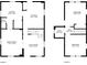 Floorplan of the home showing the layout of each floor, including dimensions of each room at 122 S 3Rd Ave, Beech Grove, IN 46107