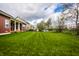 Large green backyard, great for and pets at 15144 Bentfield Ct, Fishers, IN 46037